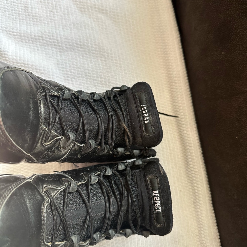 Jordan 9 Derek Jeter Respect $50 Baseball Cleats size 7 pre owned - Picture 3 of 5